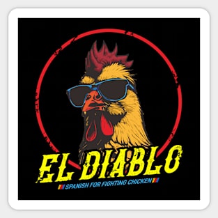 El Diablo - Talladega Nights Sticker